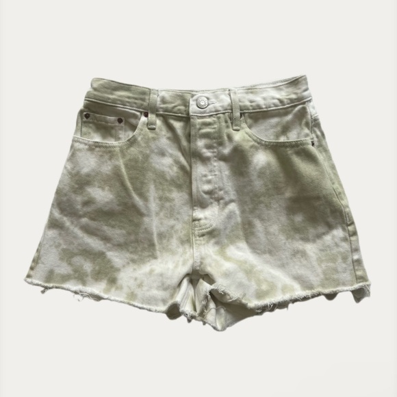 PacSun Pants - Pacsun Green Ultra High Rise Vintage Shorts